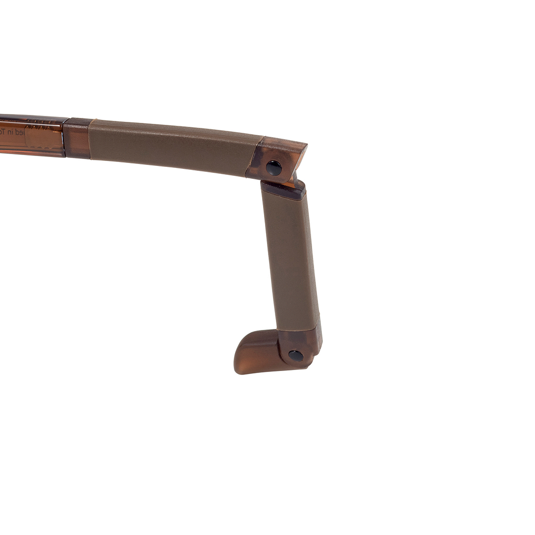 OWNDAYS | MOVE Light Brown Full Rim Boston left side